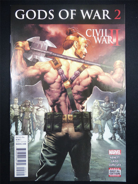 GODS of War #2 - Civil War 2 - Marvel Comic #GZ