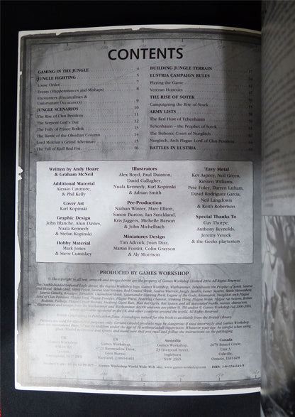 Warhammer Realms: Lustria Softback 2004 - Warhammer Old World #1HR