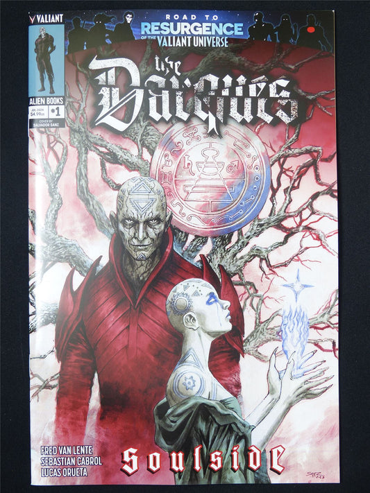 The DARQUES #1 - B&B Jul 2024 Valiant Comic #3UK