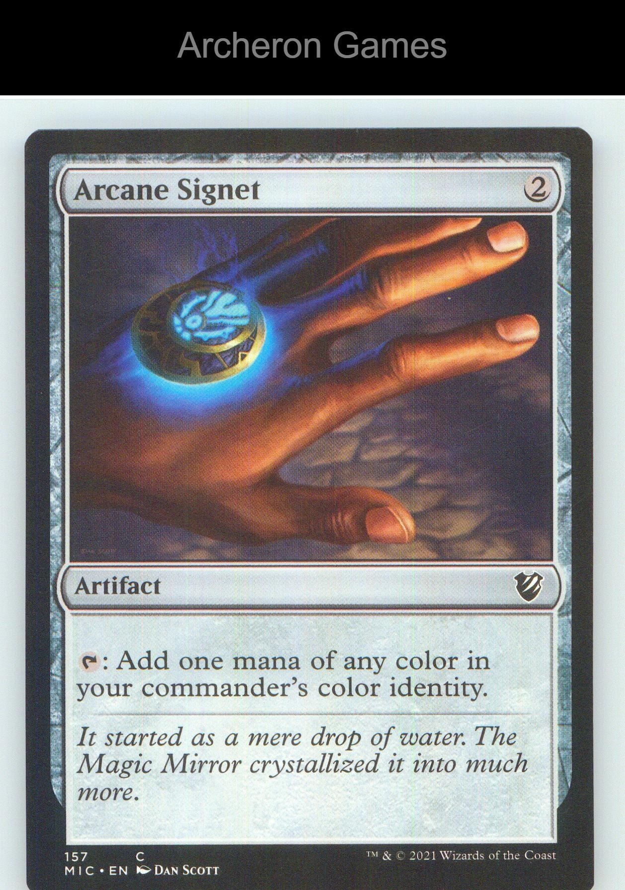 Arcane Signet MIC 157 C MTG Card NM/EX+
