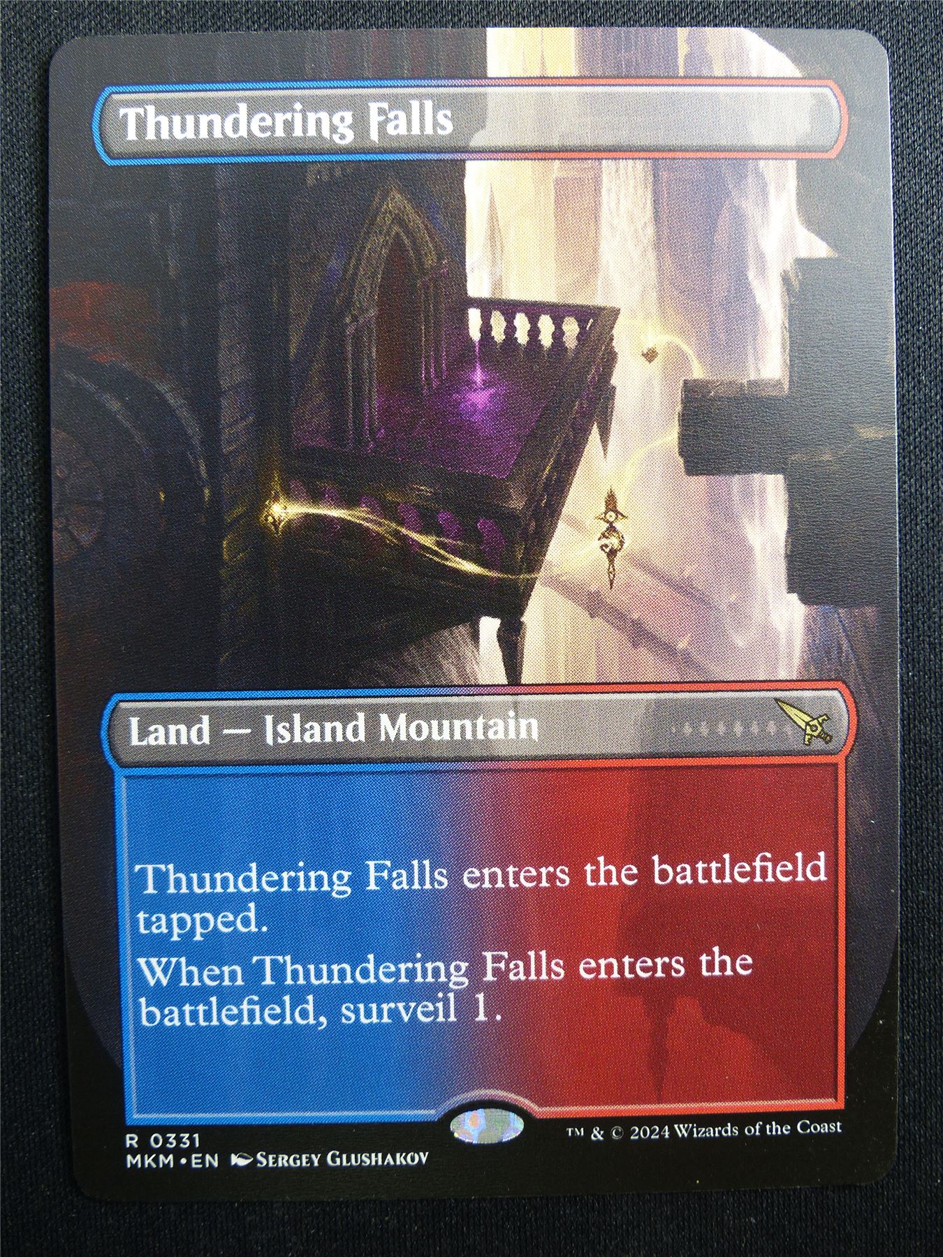 Thundering Falls Borderless - MKM - Mtg Card #3FA