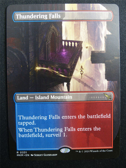 Thundering Falls Borderless - MKM - Mtg Card #3FA