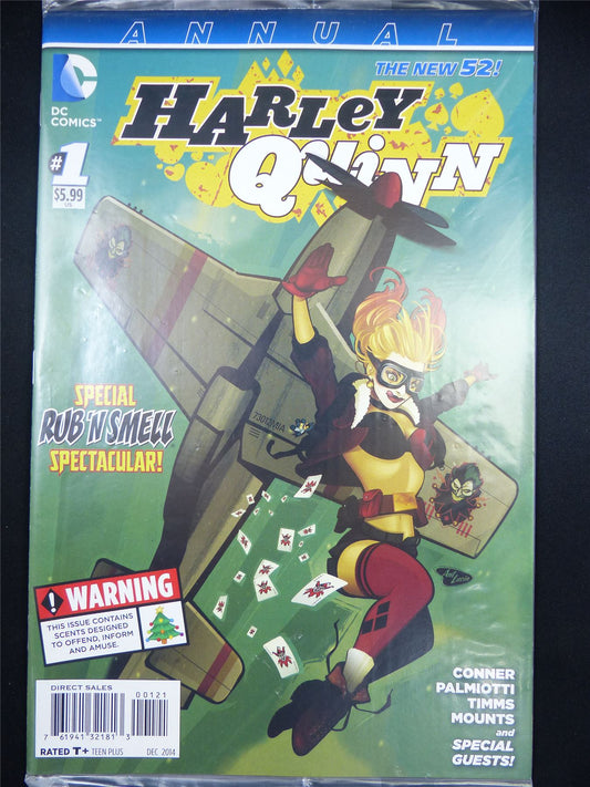 HARLEY Quinn Annual #1 The New 52! Sealed - DC Comic #5SU