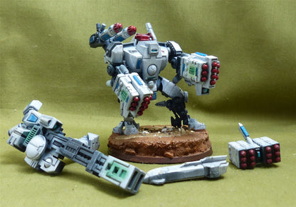 XV88 Broadside Battlesuit painted - Tau Empire - Warhammer 40K #2Y3