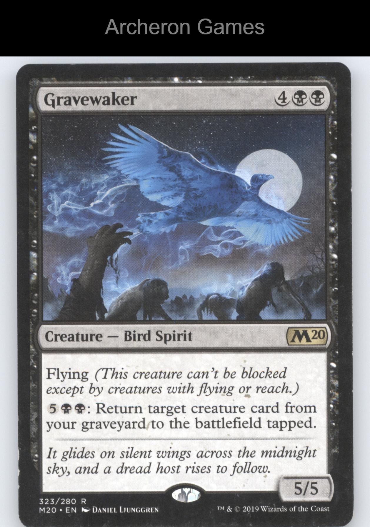 Gravewaker 323 R MTG Card Core Set 2020