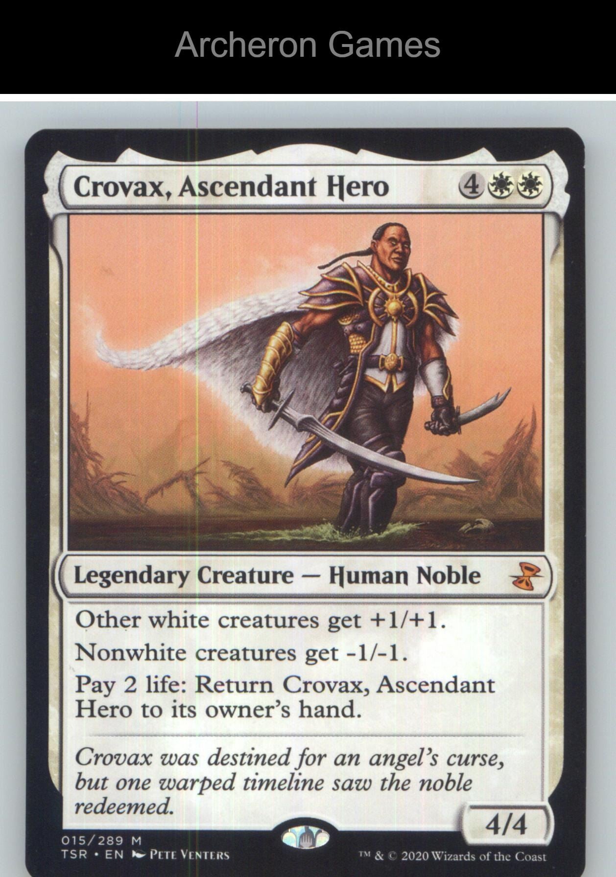 Crovax, Ascendant Hero TSR 15 Mythic MTG Card NM/EX+