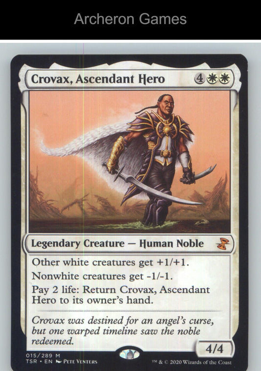 Crovax, Ascendant Hero TSR 15 Mythic MTG Card NM/EX+