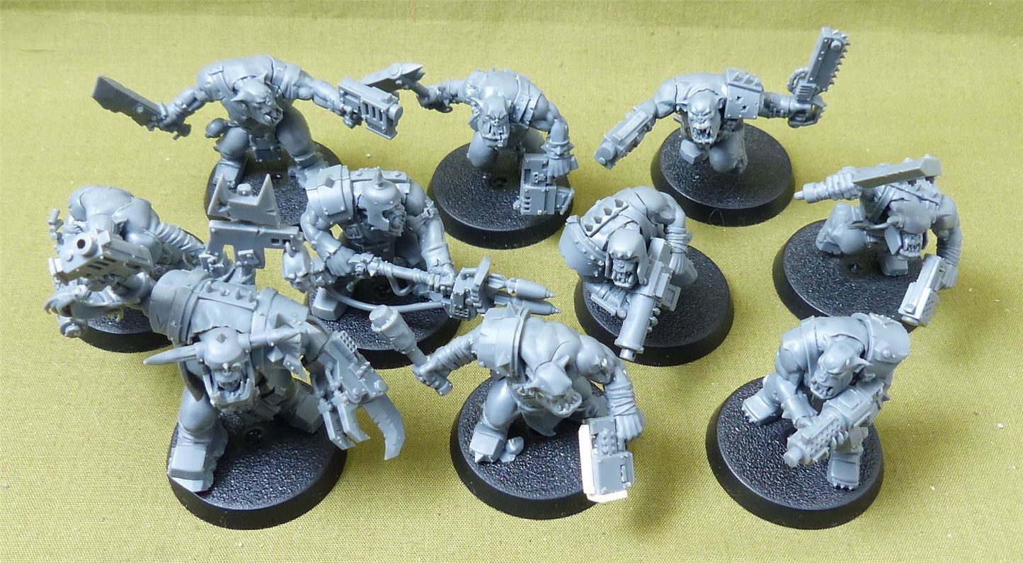 Ork Boyz - Orks - Warhammer 40K #2X3