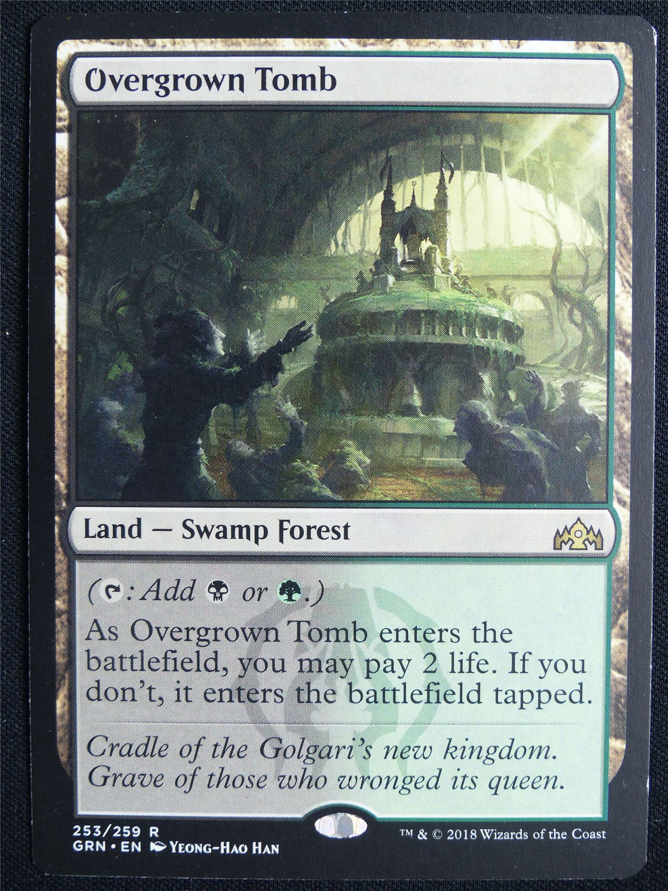 Overgrown Tomb - GRN - Mtg Card #5ME
