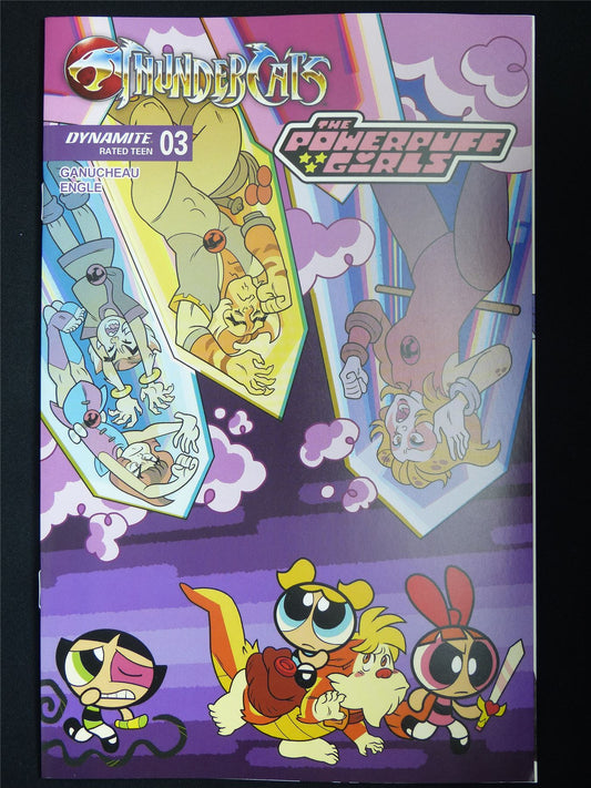 THUNDERCATS/Powerpuff Girls #3 Cvr B - Sep 2025 Dynamite Comic #3WJ