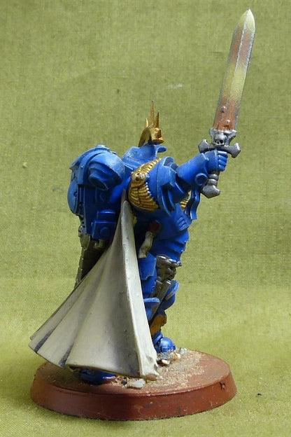 Primaris Captain in Gravis Armour painted - Space Marines - Warhammer 40K #2OO