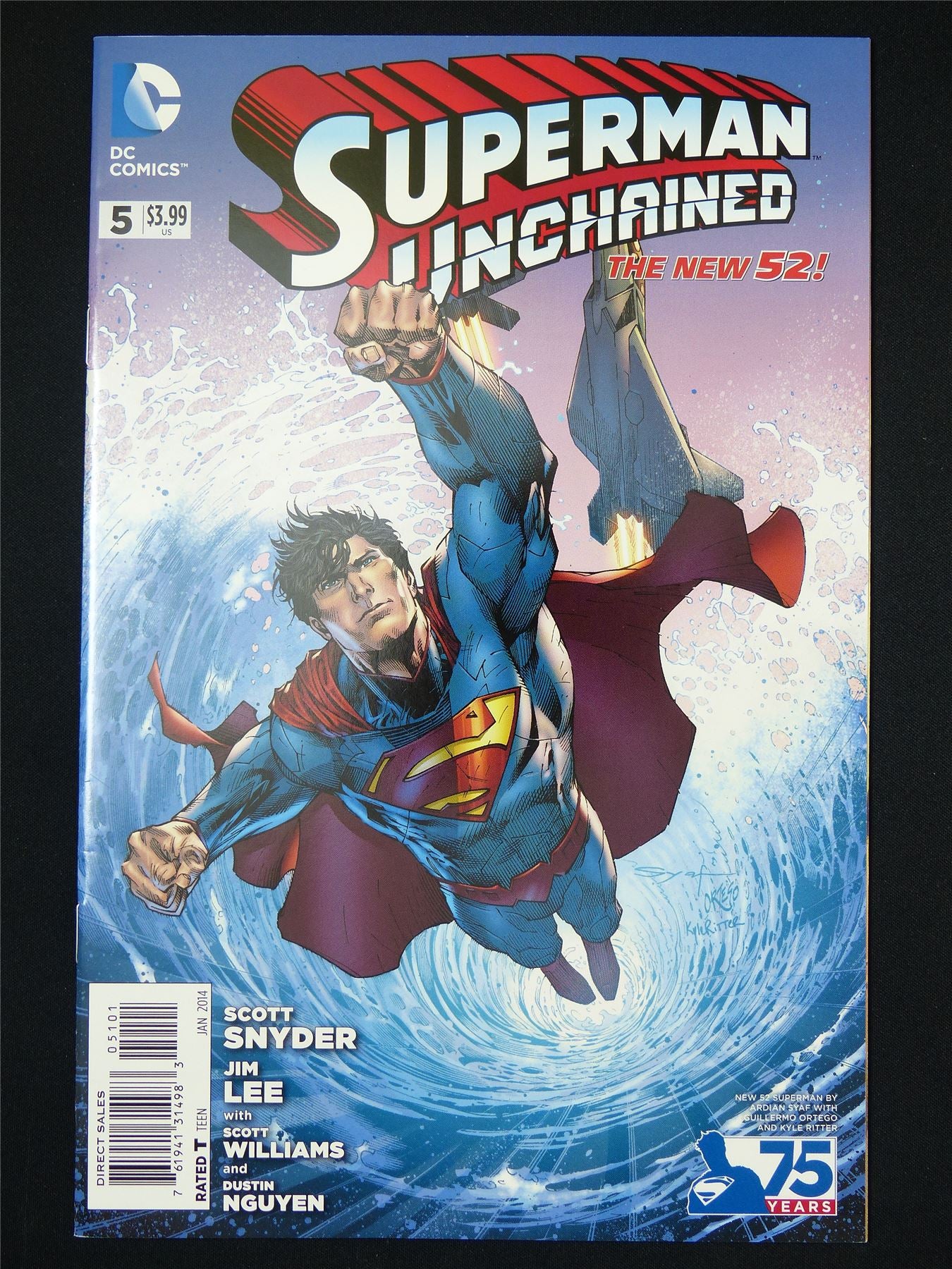 SUPERMAN Unchained #3 - DC Comic #2DR