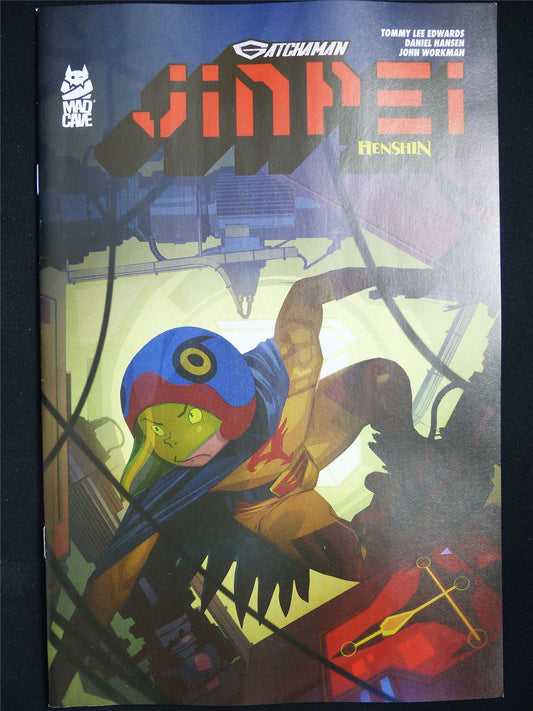 GATCHAMAN Jinpei: Henshin - B&B Jan 2026 Mad Cave Comic #1EL