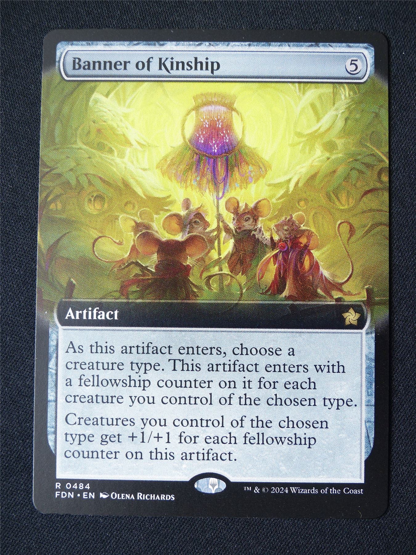 Banner of Kinship Extended Art - FDN - Mtg Card #4KV