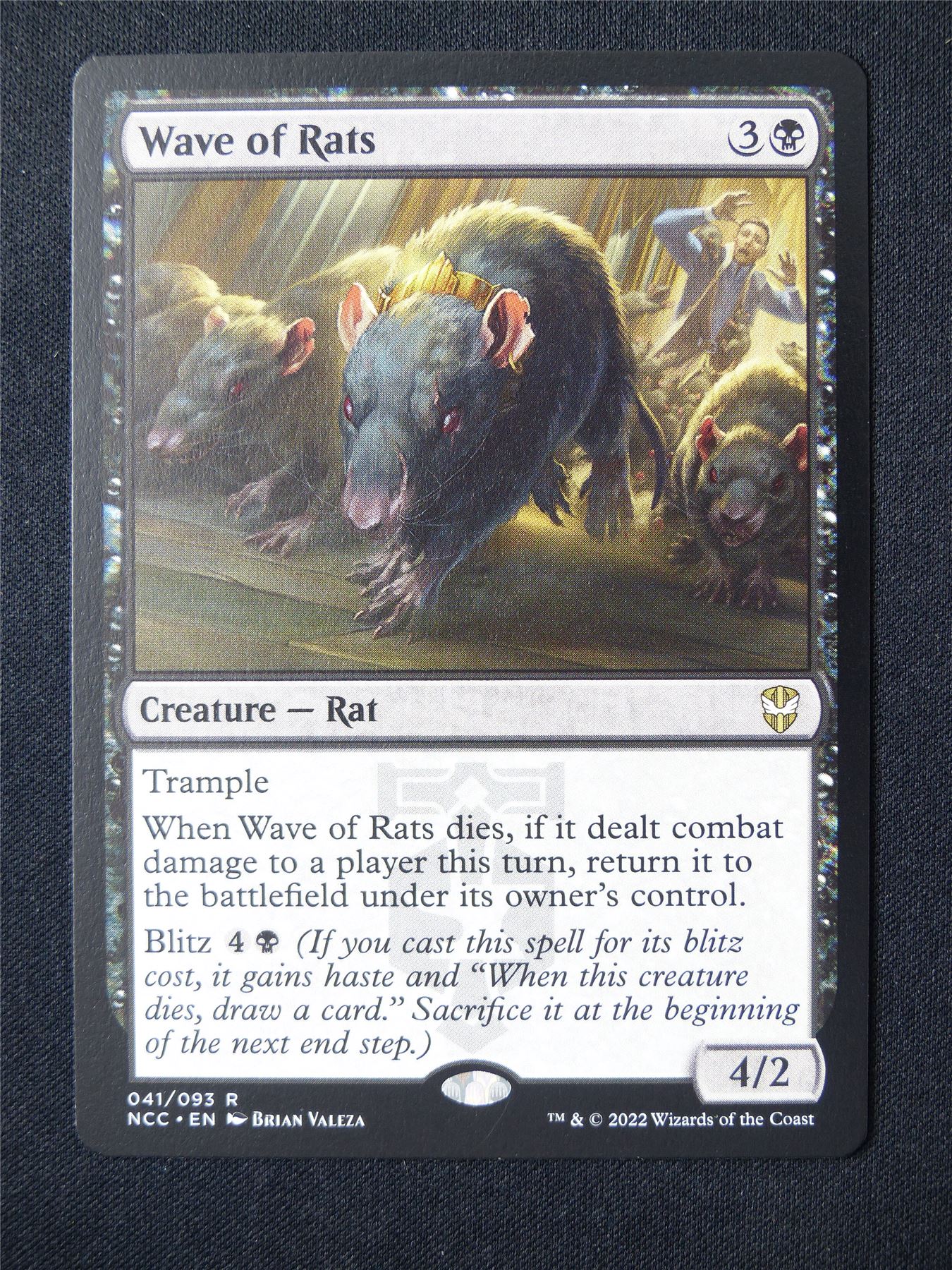 Wave of Rats - NCC - Mtg Card #5GD