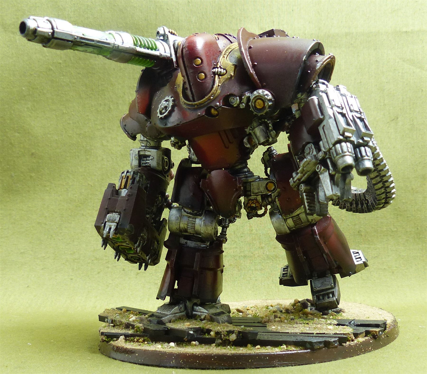 Thanatar Calix Siege-automata painted - Mechanicum - Warhammer Horus Heresy #2PL