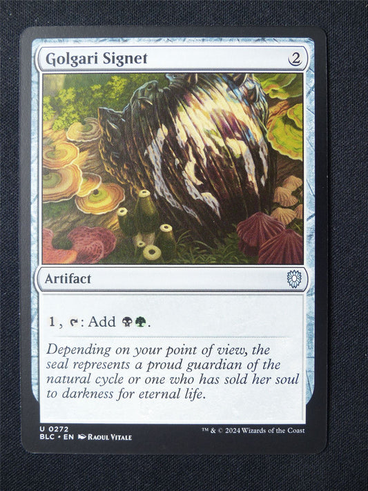 Golgari Signet - BLC - Mtg Card #5II