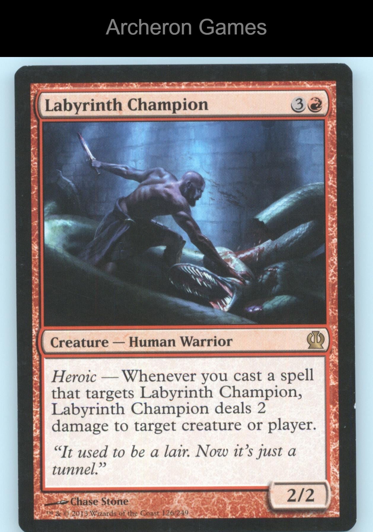 Labyrinth Champion 126 R MTG Card Theros