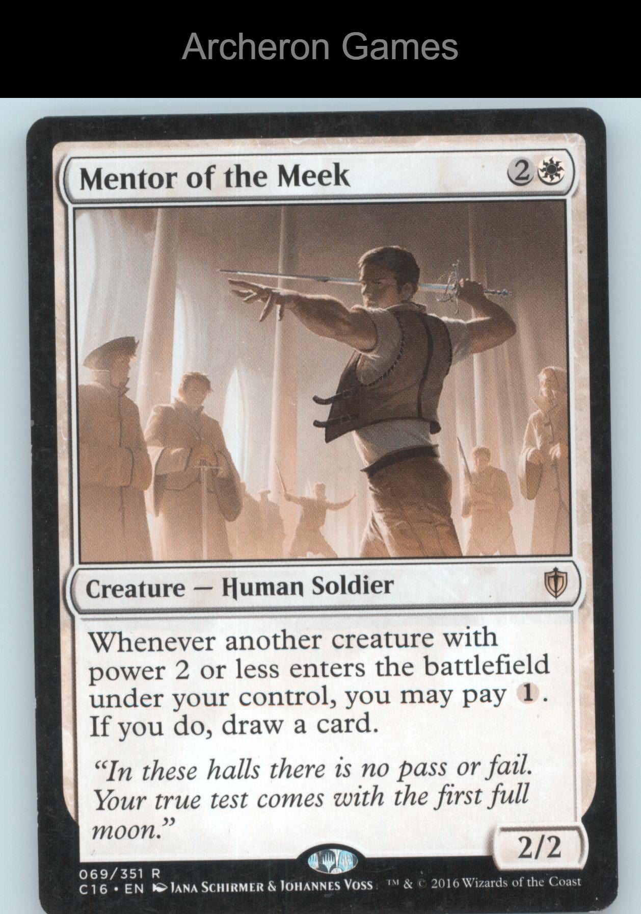 Mentor of the Meek 69 R MTG Card Commander 2016