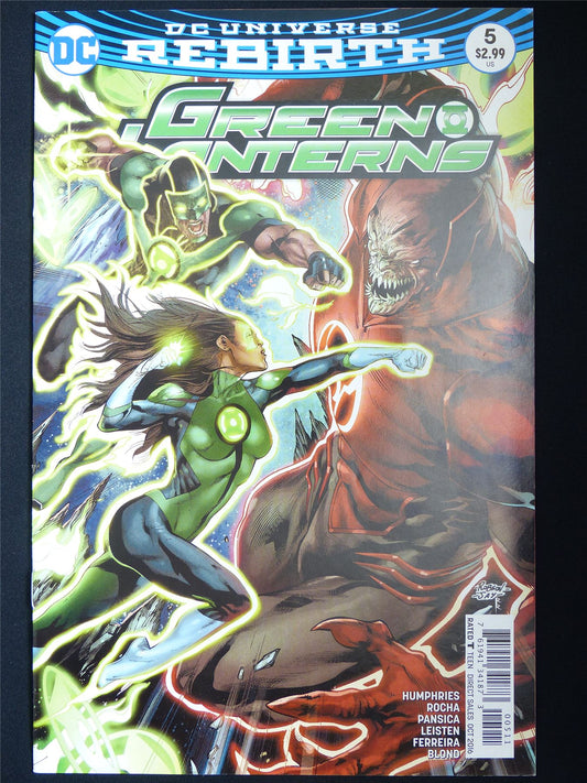 GREEN Lanterns #5 Rebirth - DC Comic #687