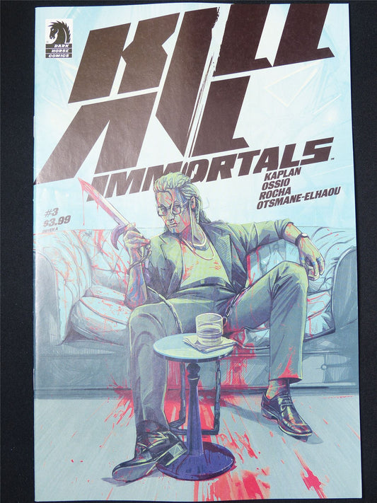 KILL All Immortals #3 - Sep 2024 Dark Horse Comic #27Q