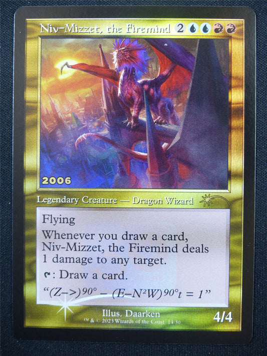 Niv-Mizzet the Firemind Promo Foil - DCI - Mtg Card #32L
