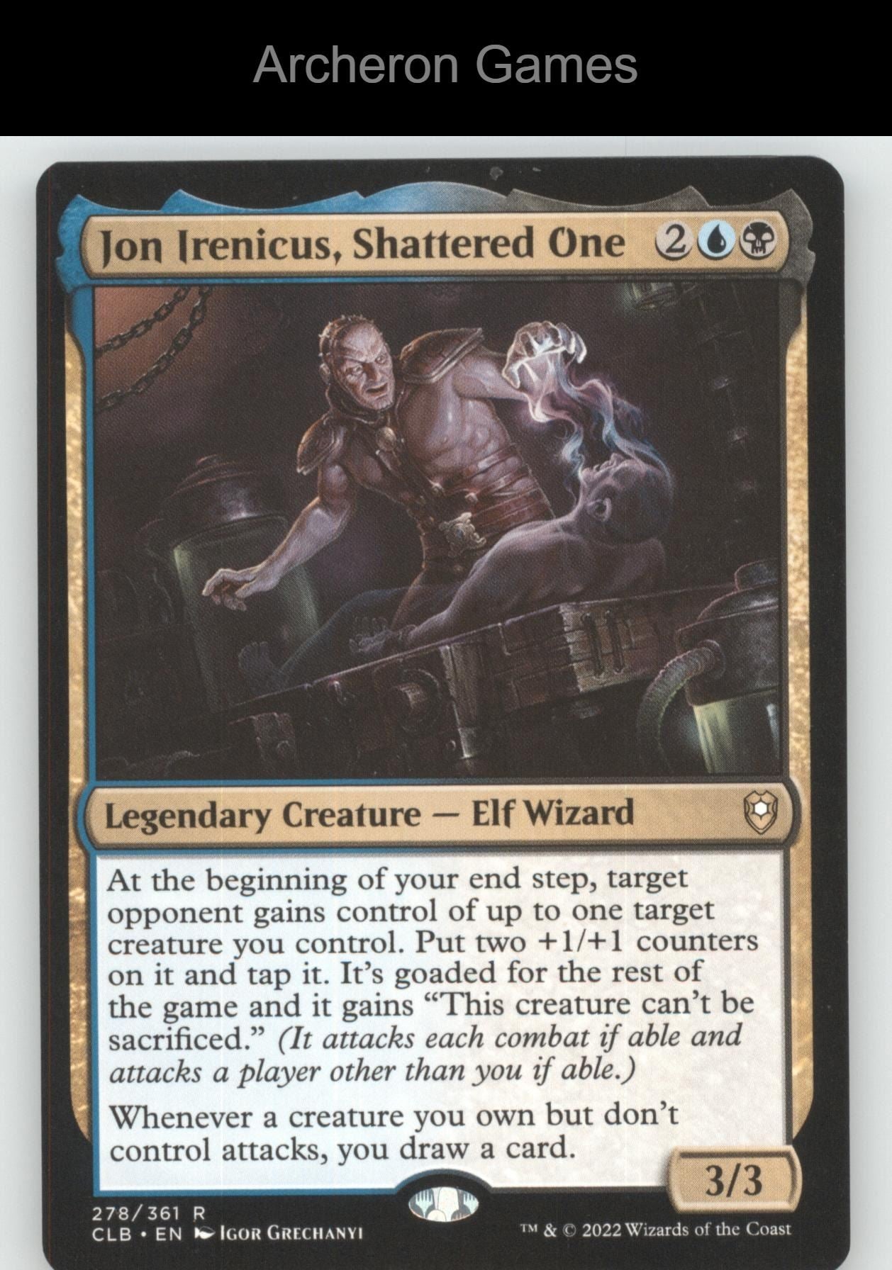 Jon Irenicus, Shattered One 278 MTG Commander Legends: Battle for Baldur's Gate