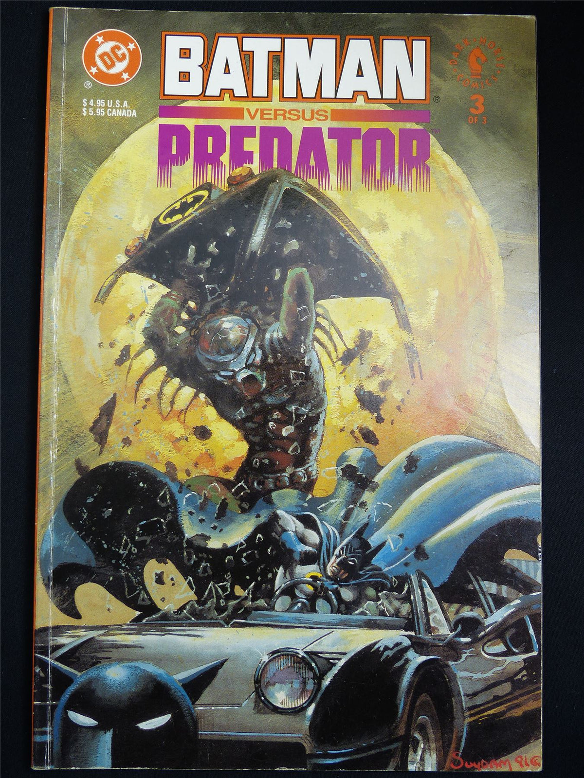 BATMAN versus Predator #3 Cvr A - DC Comic #3X8