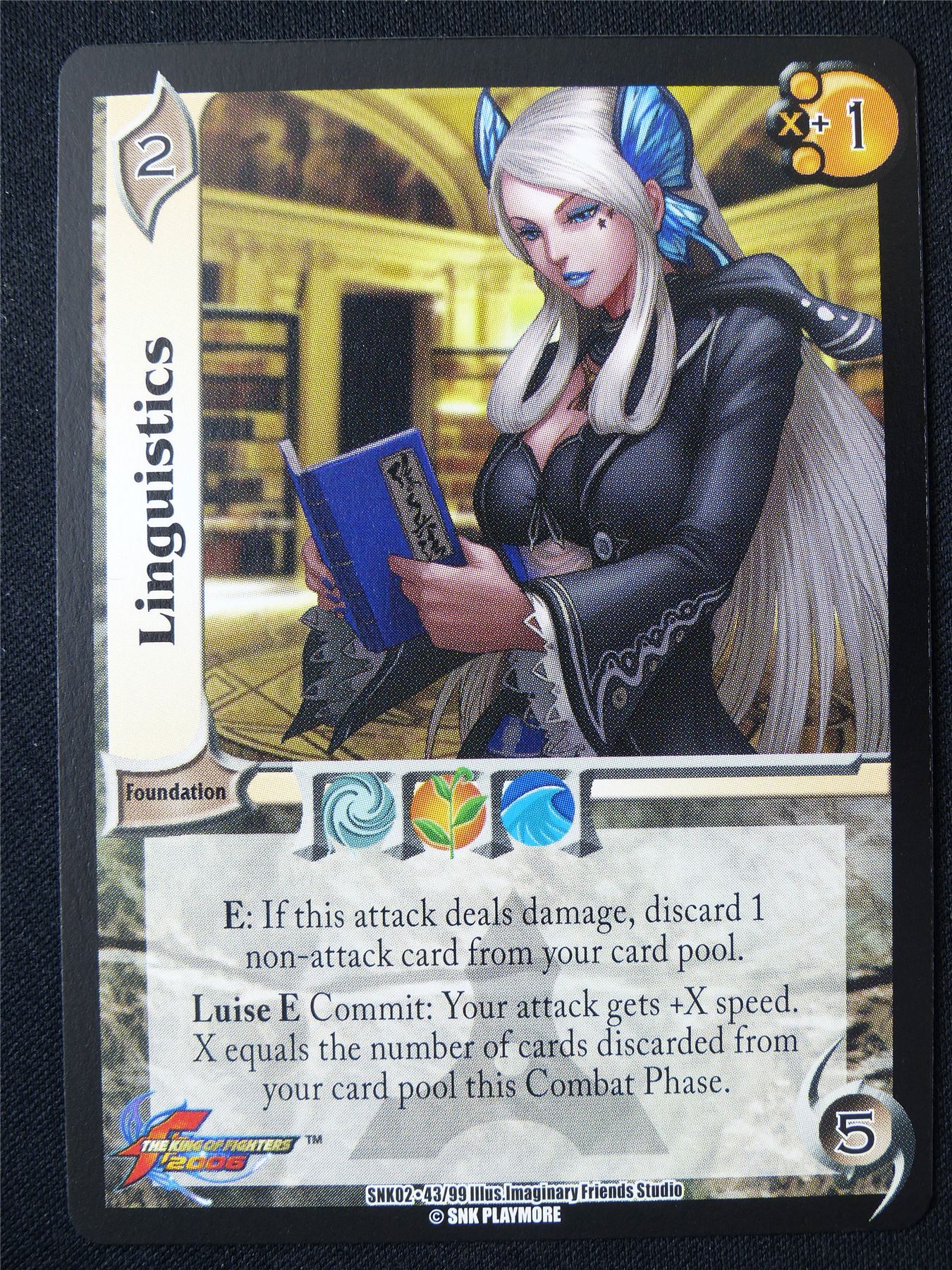 Linguistics SNK02 43/99 - UFS Card #2K7