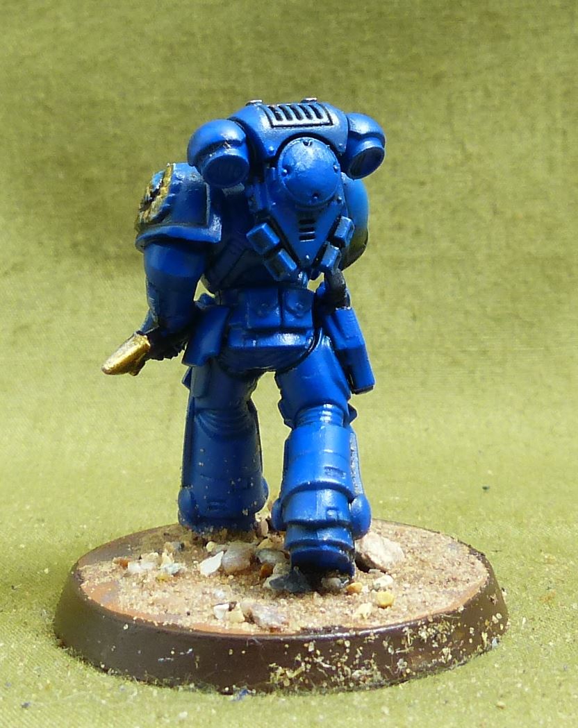 Sergeant Conversion painted - Space Marines - Warhammer 40K #6UO