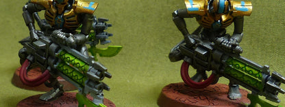 Immortals with Gauss Blasters painted - Necrons - Warhammer 40K #2D4