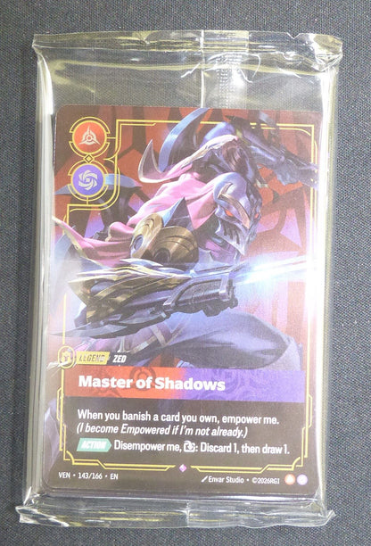 Zed Master of Shadows Vendetta Pre-Release Deck - Riftbound Card #2U6