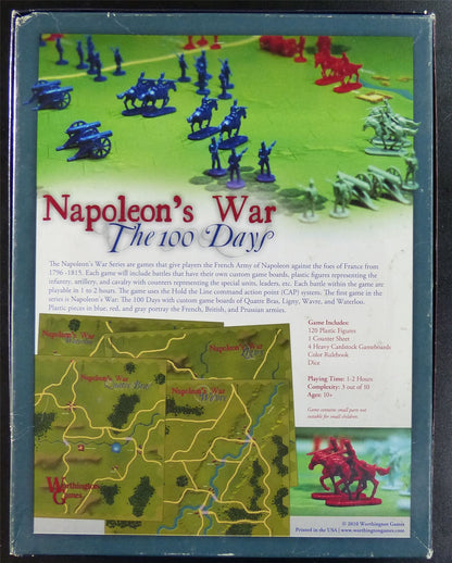 Napoleon's War: The 100 Days - Worthington Games Boardgame #31W