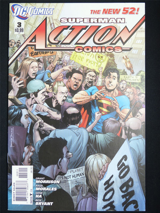 SUPERMAN: Action Comics #3 - DC Comic #6DW
