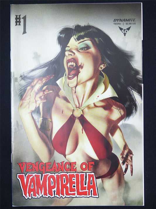 Vengeance of VAMPIRELLA #1 Cvr A - B&B Dynamite Comic #8NR