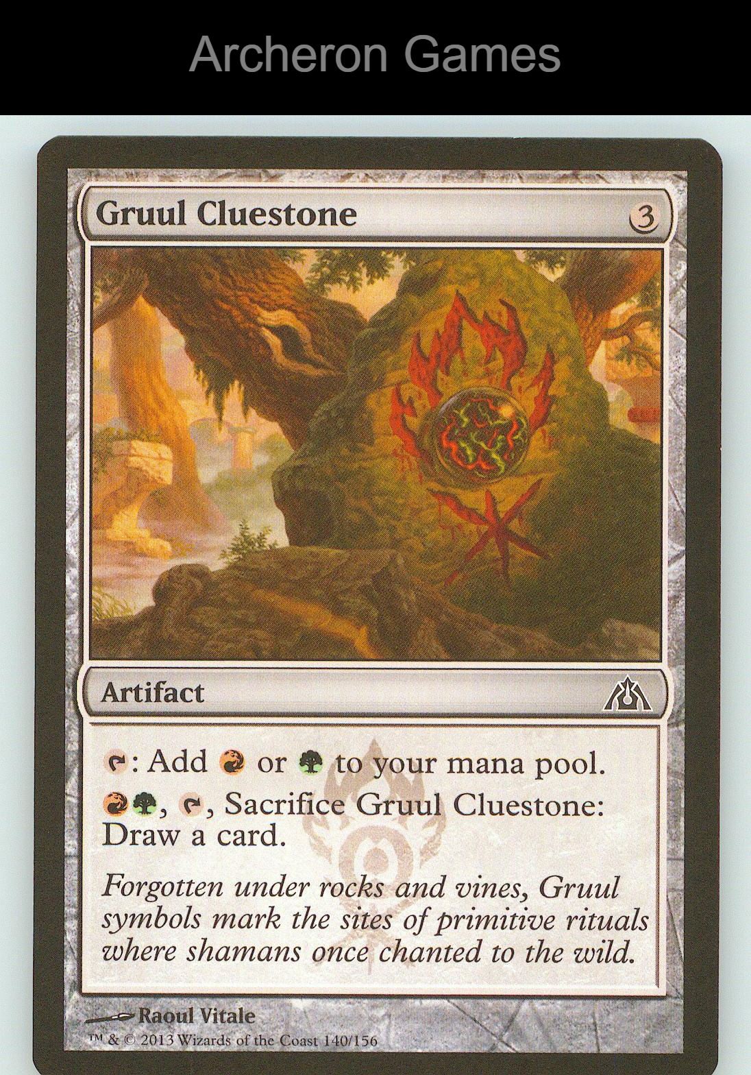 Gruul Cluestone DGM 140 C MTG Card NM/EX+