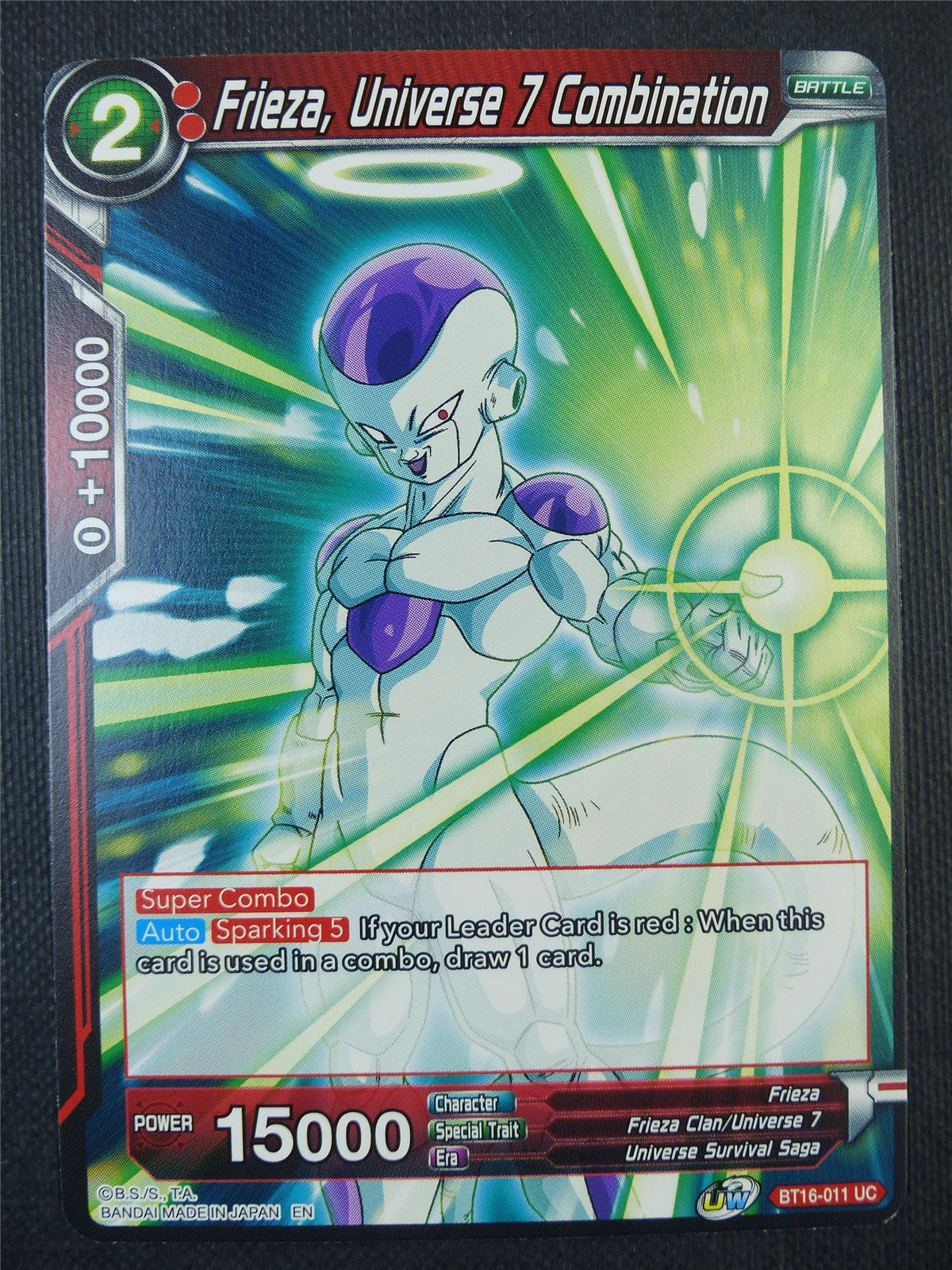 Frieza Universe 7 Combination - Dragon Ball Super Card #7YP