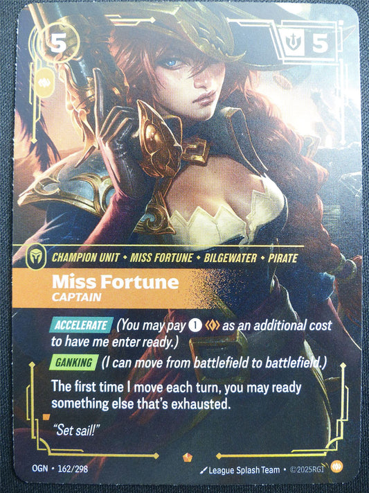 Miss Fortune Captain 162/298 Epic Rare Foil - OGN - Riftbound Card #2DL