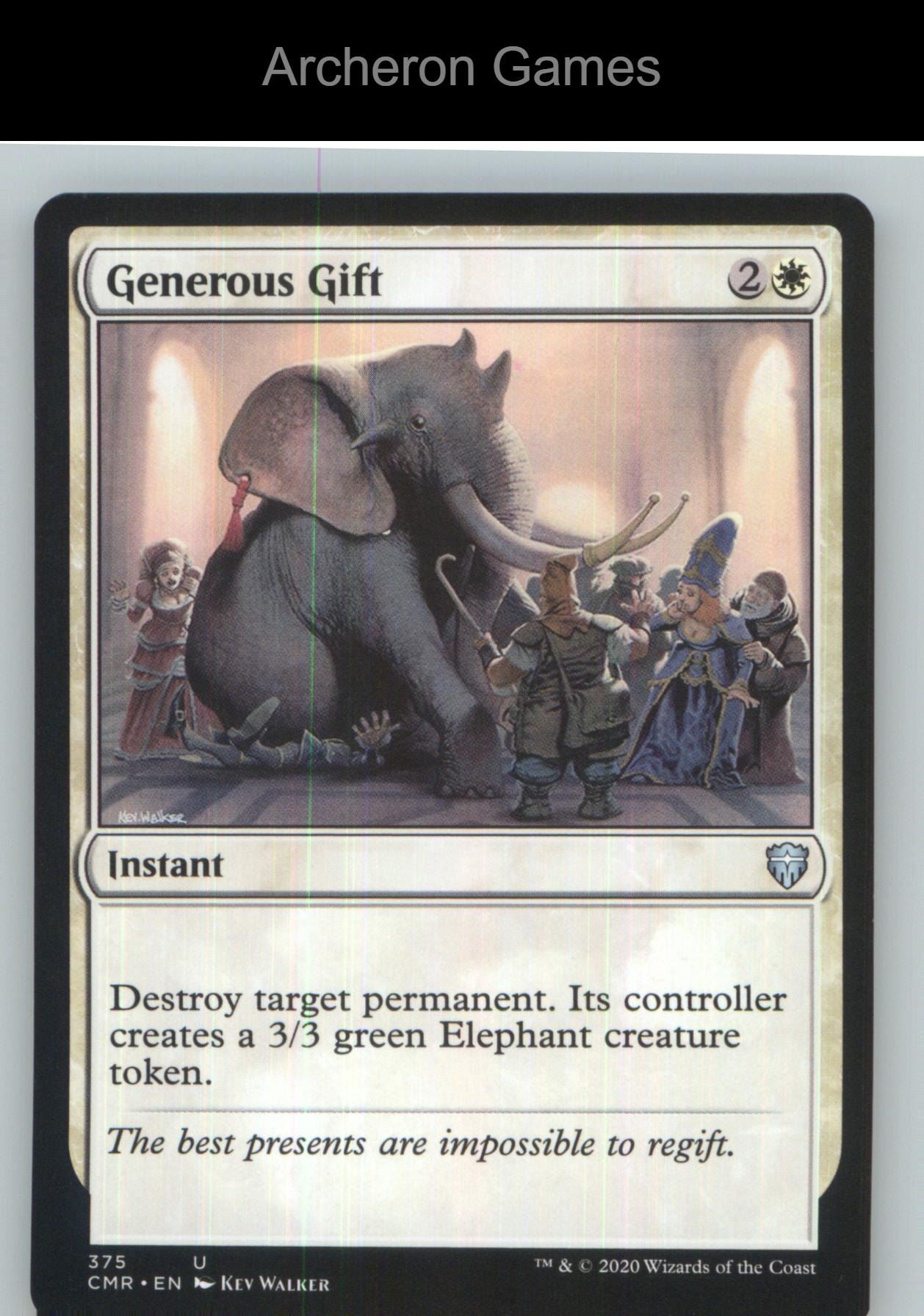 Generous Gift CMR 375 UC MTG Card NM/EX+