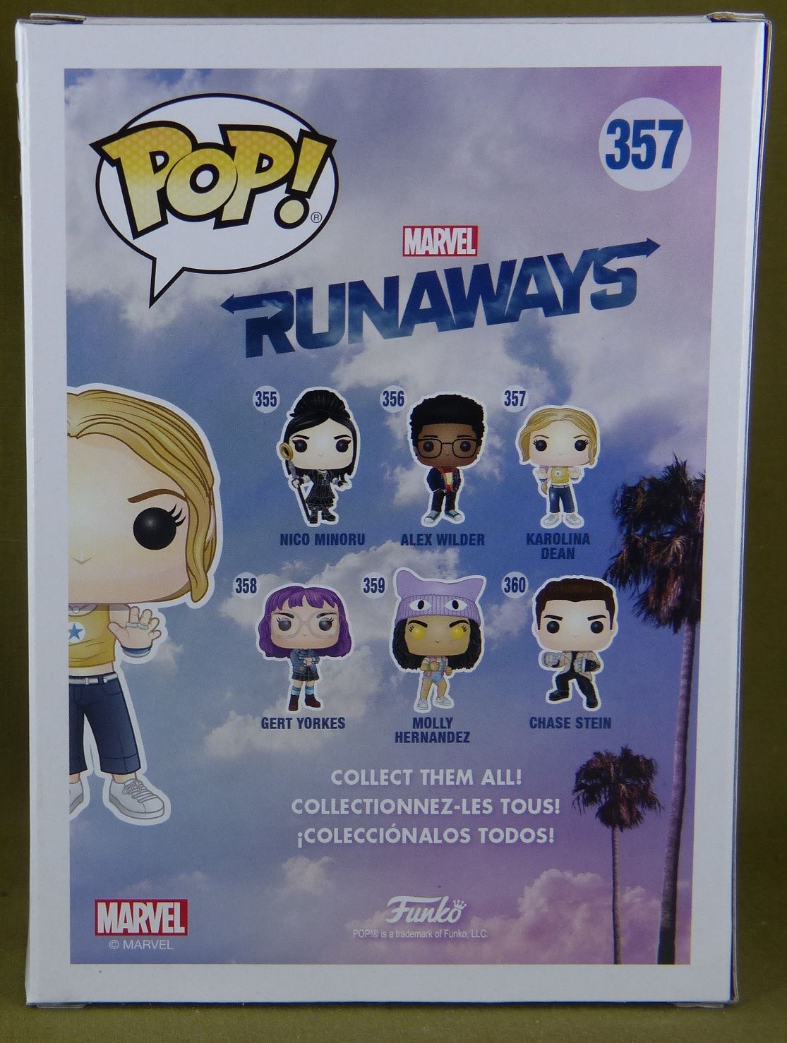 Karolina Dean - Rnaways #357 - Funko POP #2WK