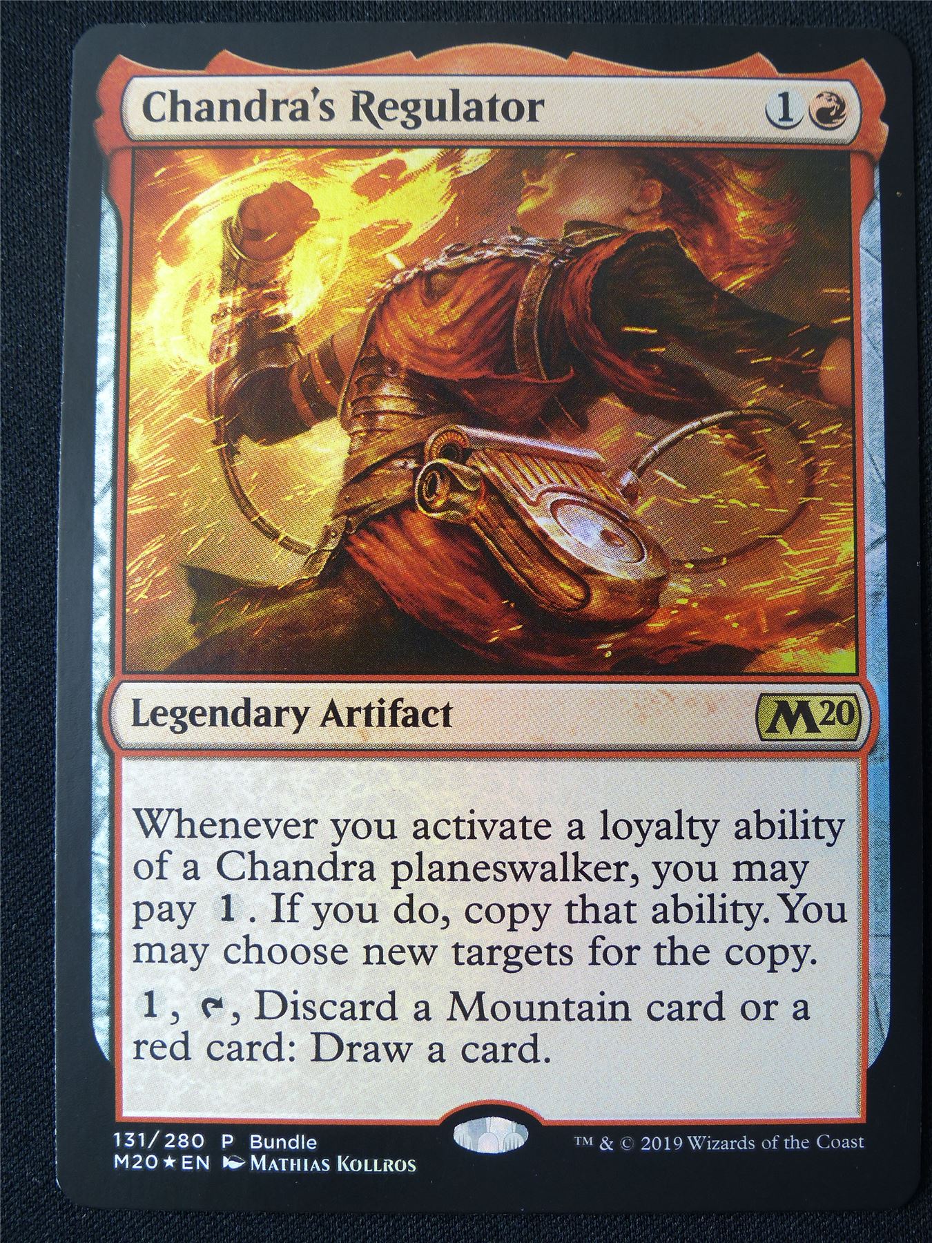 Chandra's Regulator Promo Foil - M20 - Mtg Card #258