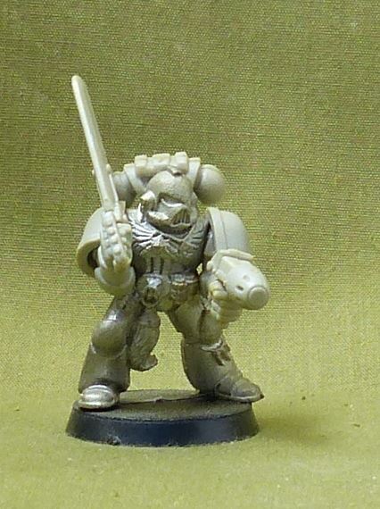 Classic Metal Space Marine - Warhammer 40K #4ZR