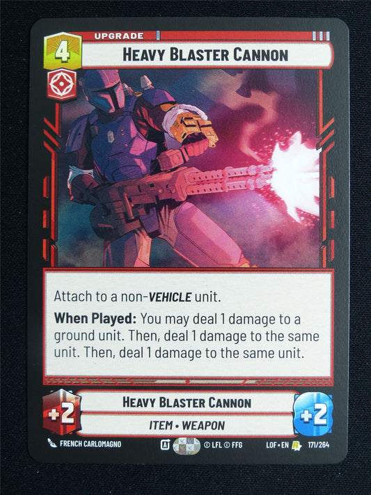Heavy Blaster Cannon 171/264 - Star Wars Unlimited Card #3U8