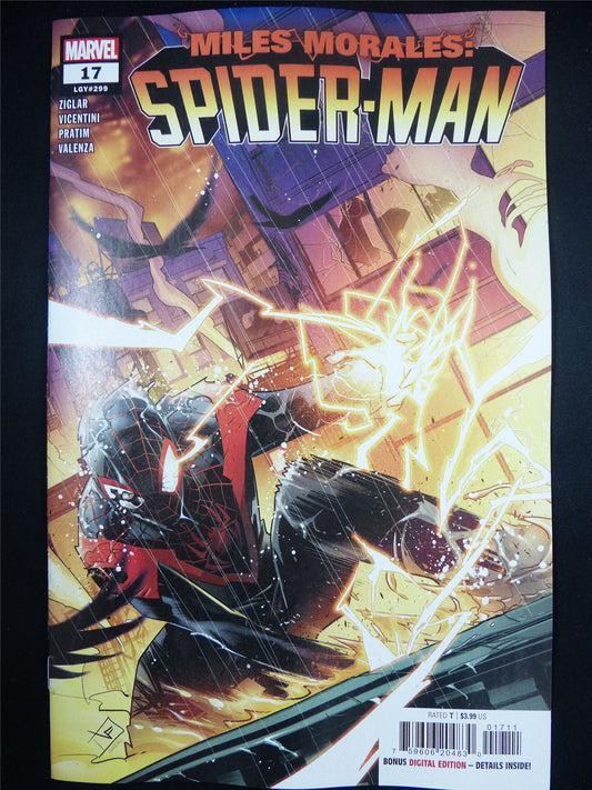 Miles Morales: SPIDER-MAN #17 - Apr 2024 Marvel Comic #3B4