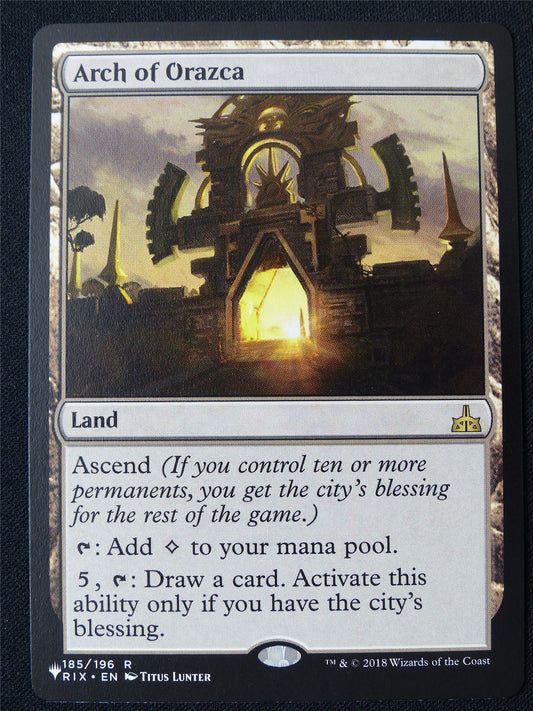 Arch of Orazca - RIX - Mtg Card #28M