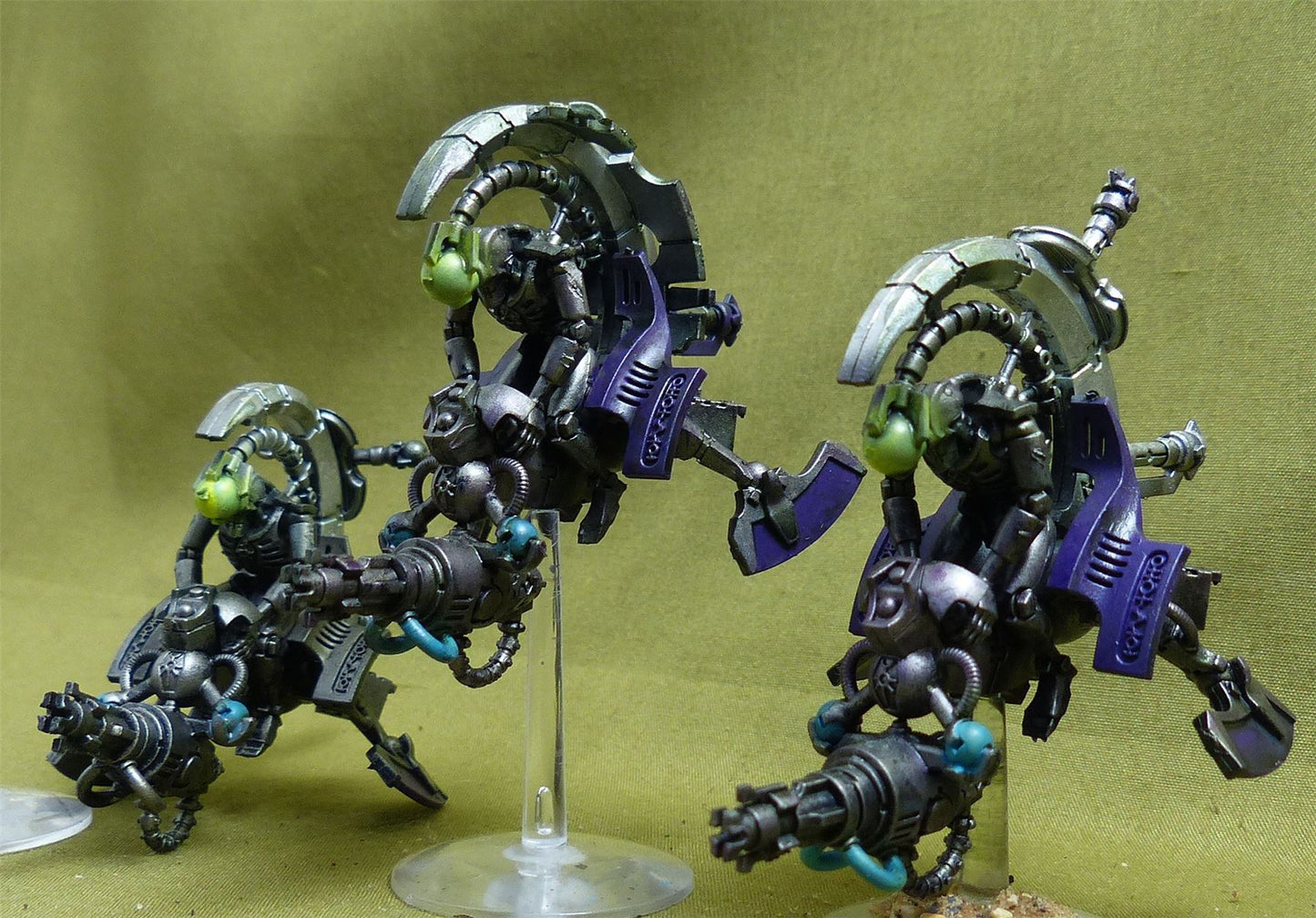 Tomb Blades painted - Necrons - Warhammer 40K #40A