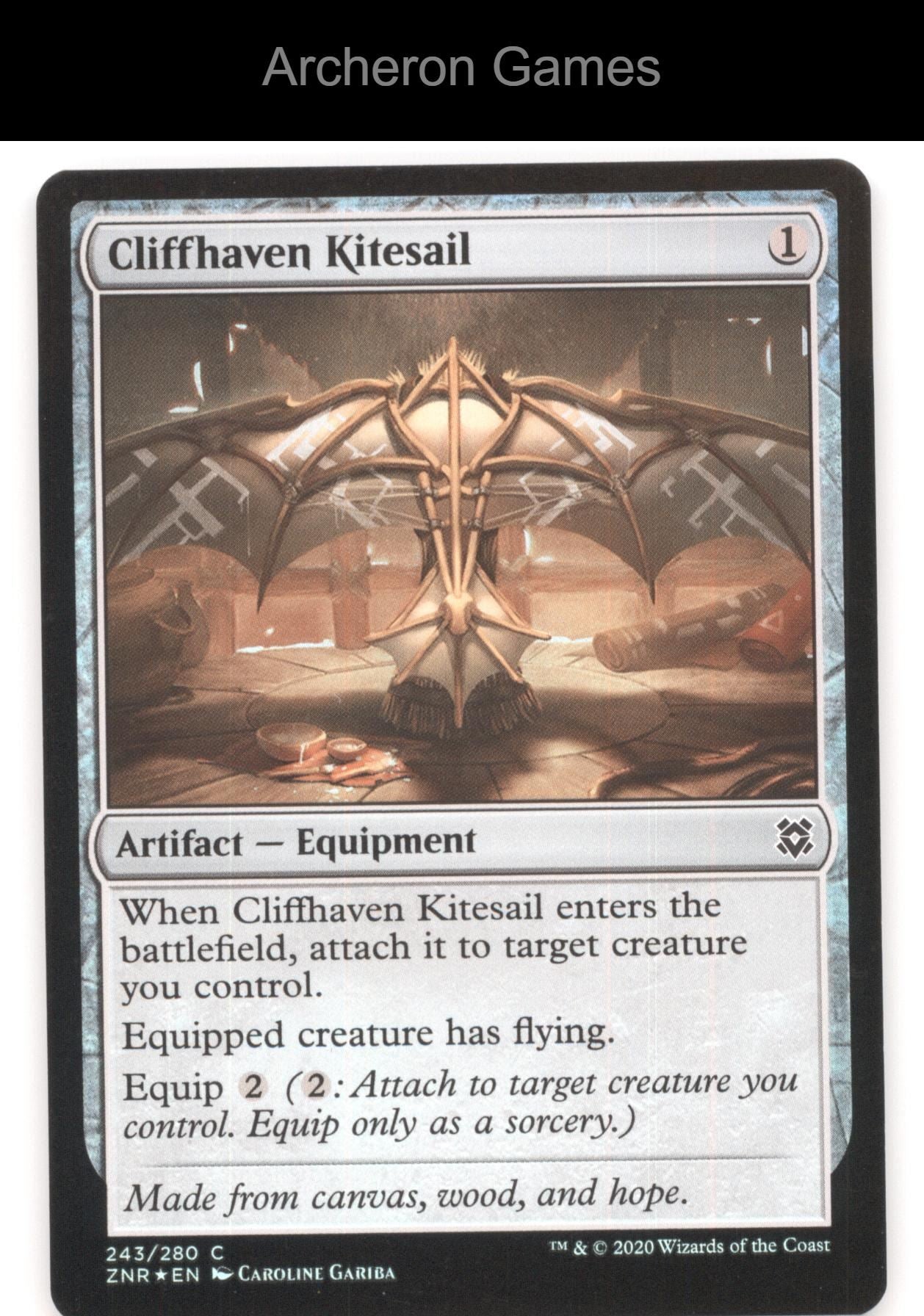 Cliffhaven Kitesail 243 C MTG Card Zendikar Rising