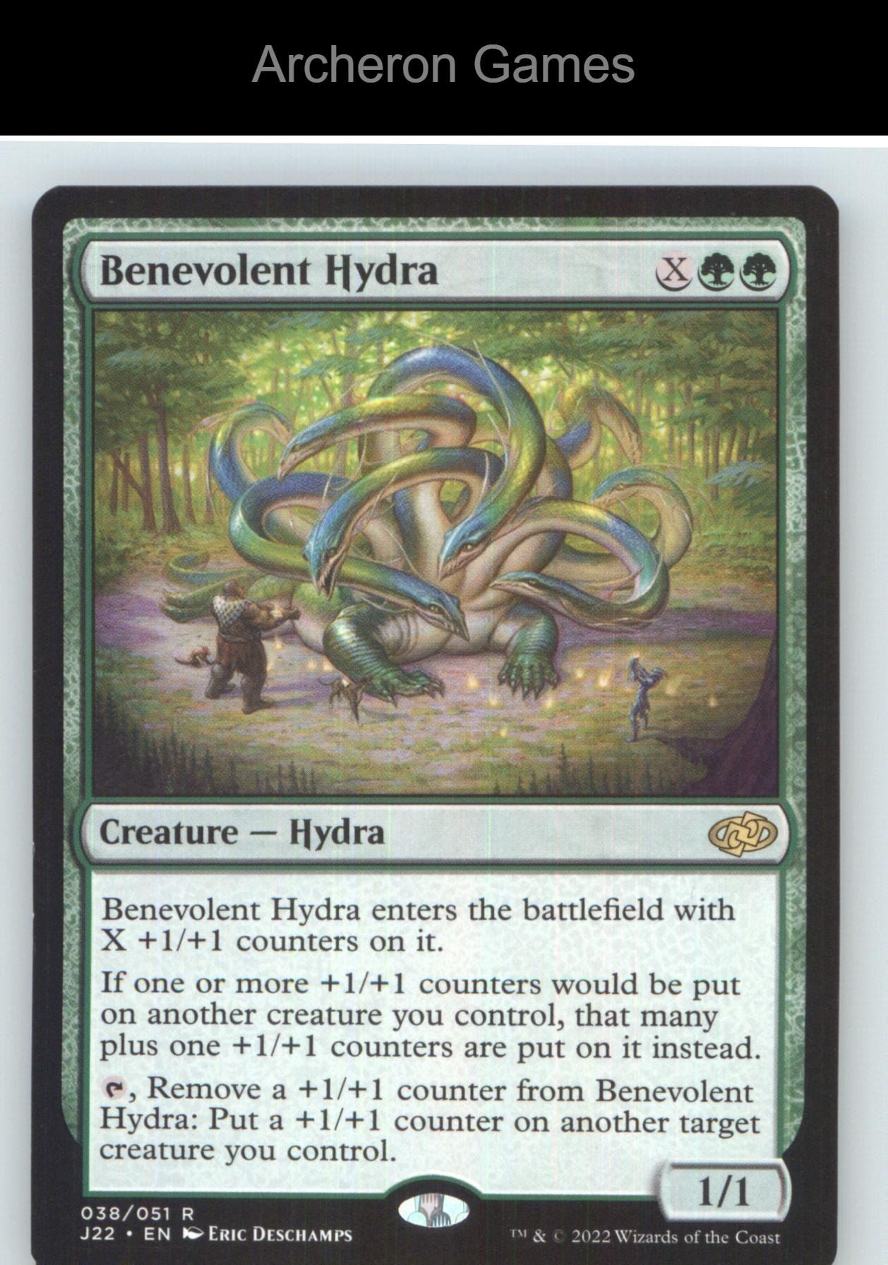 Benevolent Hydra J22 38 R MTG Card NM/EX+
