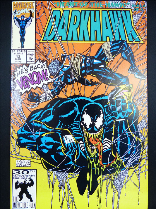 DARKHAWK #13 - Marvel Comic #52X