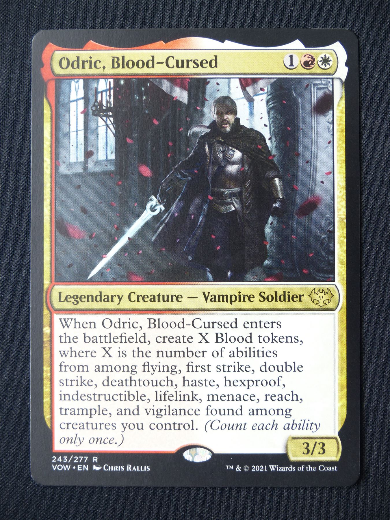 Odric Blood-Cursed - VOW - Mtg Card #3F7